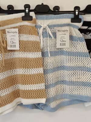 SHORT femme / Série de 6 panache de couleurs