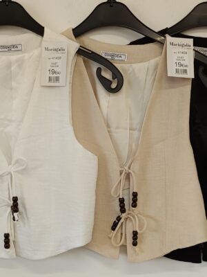 GILET femme / Série de 6 panache de couleurs