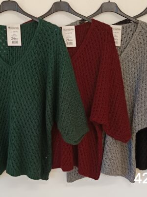 PULL femme / Série de 8 panache de couleurs